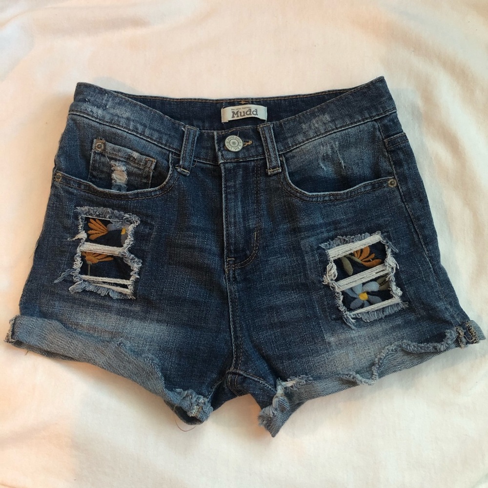 Mudd Shorts with Flowers